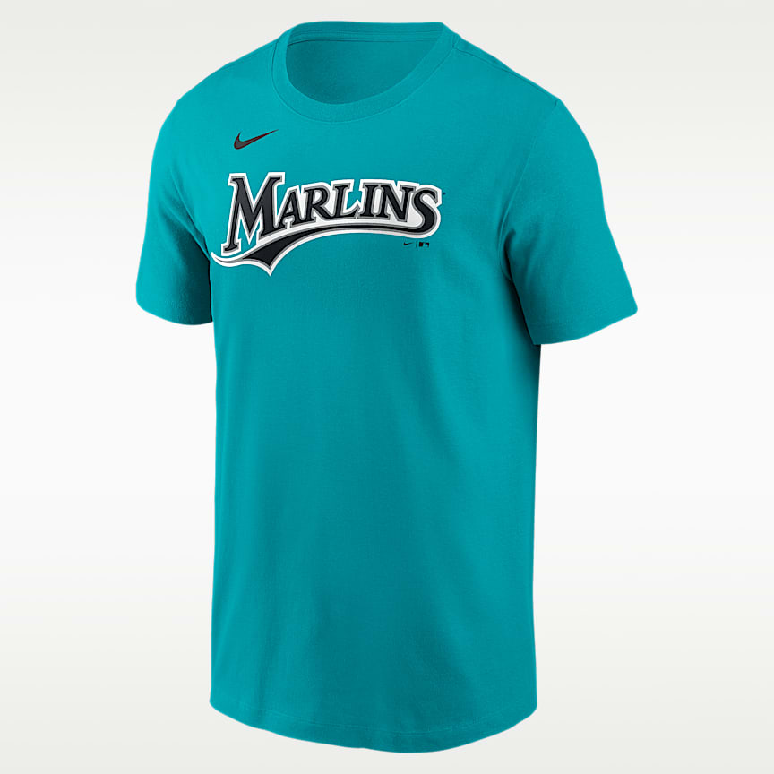 Florida Marlins Cooperstown Wordmark Men's Nike MLB T-Shirt. Nike.com